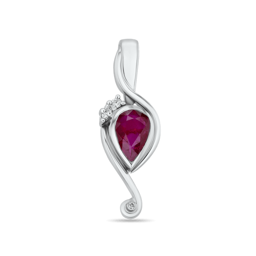 Ruby Red Pendant Catherine Best