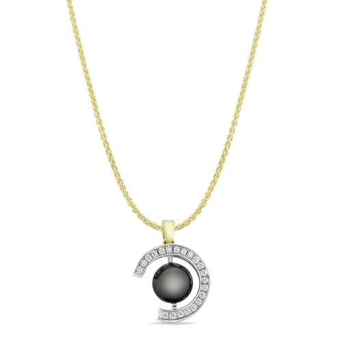 Time Travel I Pendant Catherine Best Dev Pendant on a 18 chain