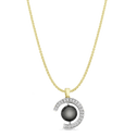 Time Travel I Pendant Catherine Best Dev Pendant on a 18 chain