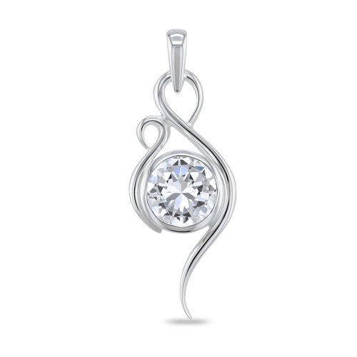 Flamingo Pendant Catherine Best Dev Clear Cubic Zirconia Pendant