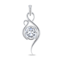 Flamingo Pendant Catherine Best Dev Clear Cubic Zirconia Pendant