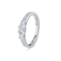 Perfection - Diamond Ring Catherine Best Dev Platinum 0.51ct