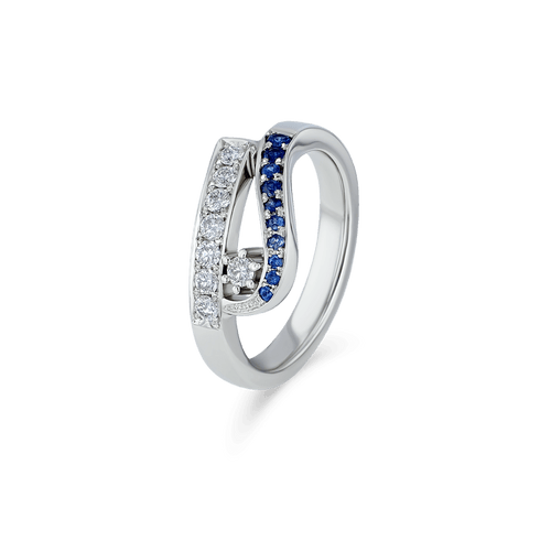 Reflect Ring Catherine Best Dev Sapphire Platinum