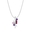Gemsticks Catherine Best Pendant with 18in 18ctw chain 