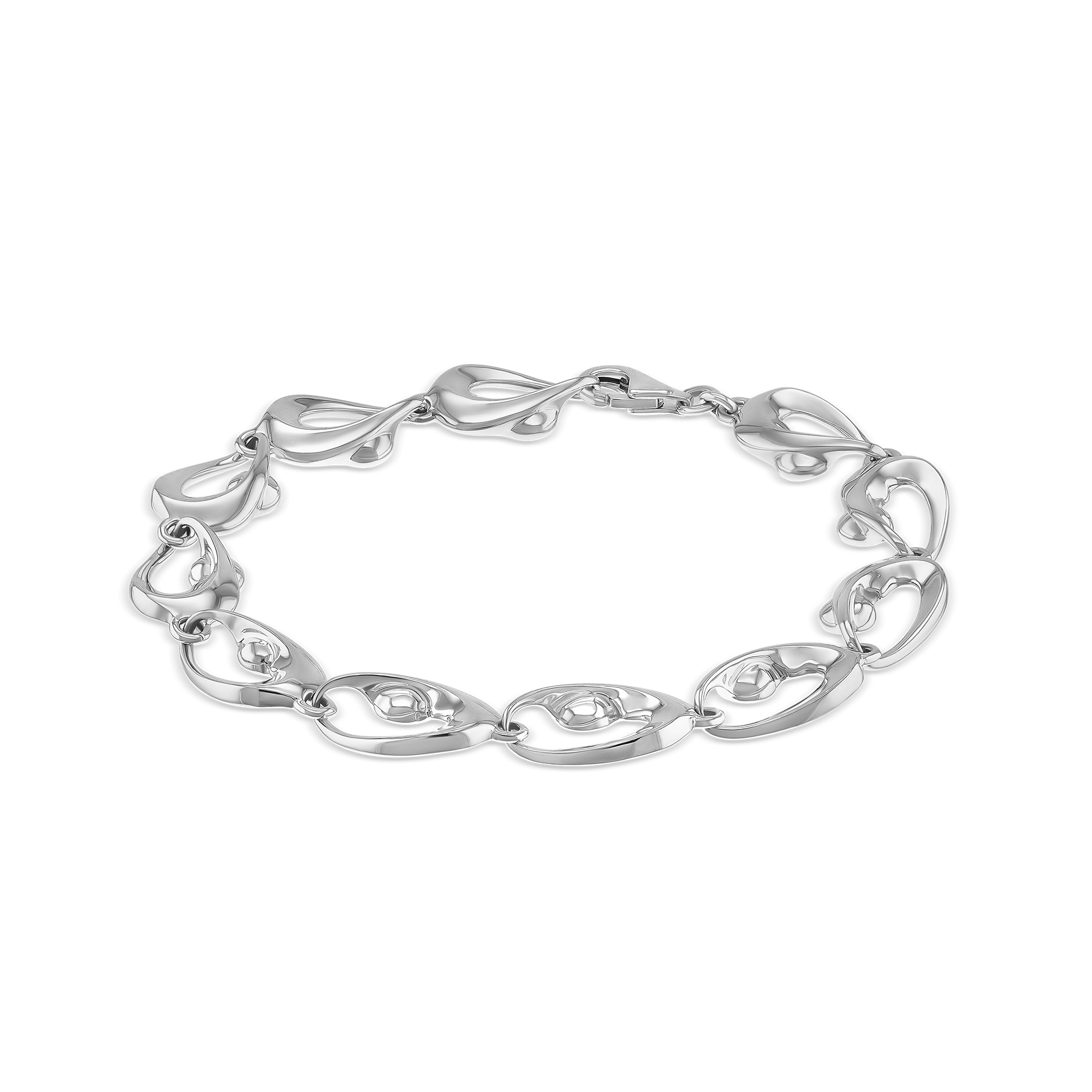 Inner Balance Bracelet Catherine Best Dev Silver 