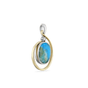 Mantaro Peruvian Opal and Diamond Pendant Catherine Best 