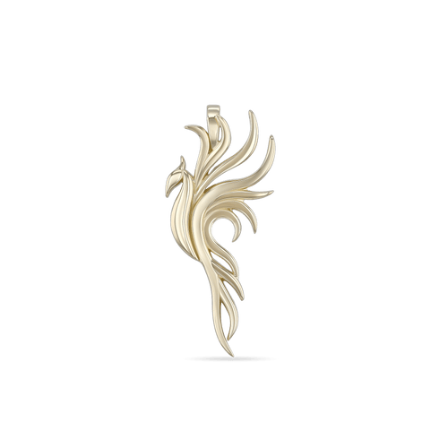 The Phoenix Pendant Catherine Best 18ct Yellow Gold Pendant 