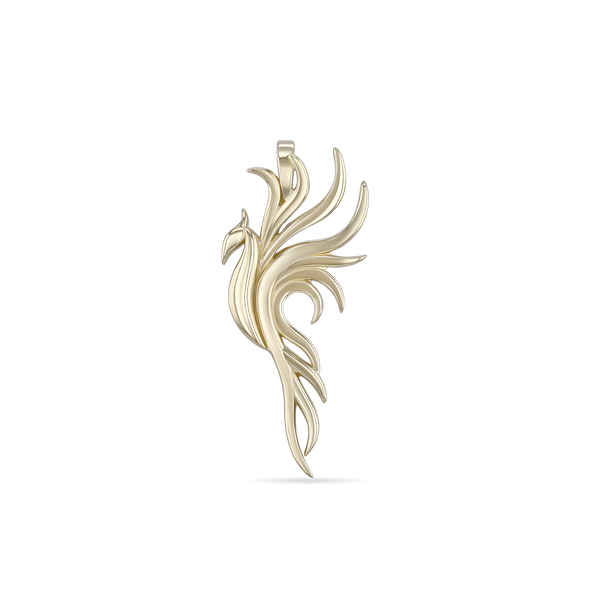 The Phoenix Pendant Catherine Best 18ct Yellow Gold Pendant 