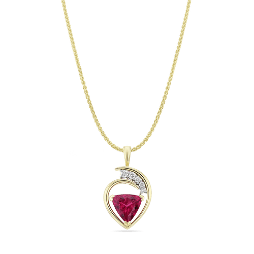 Pink Spritz Pendant Catherine Best Dev Pendant on a 18 chain 