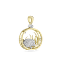 Hetty the Hedgehog Gold Pendant Catherine Best Dev 