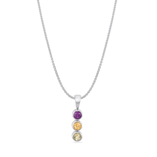 Primrose Pendant Catherine Best Dev Pendant on an 18