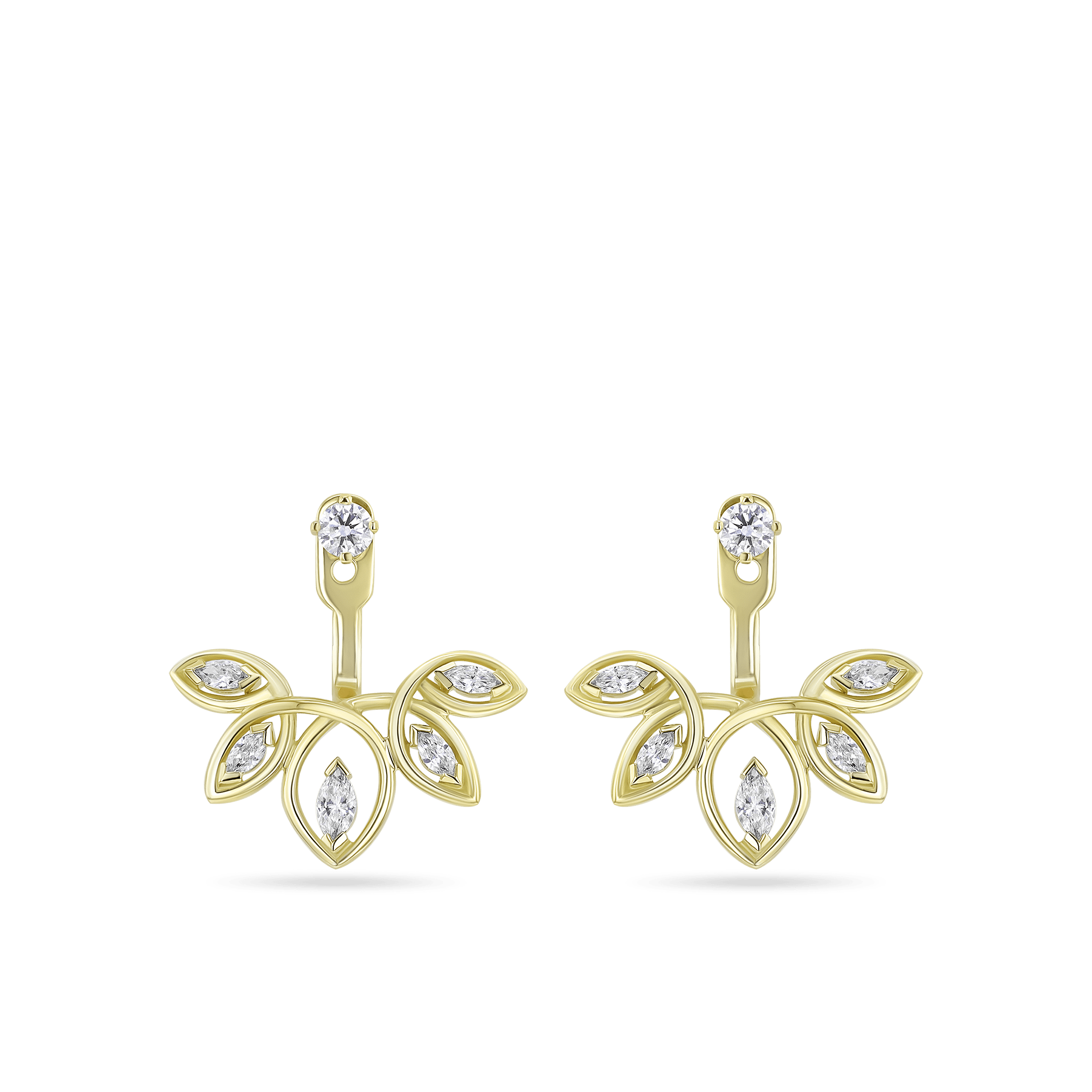 Victoria Earrings Catherine Best 18ct Yellow Gold 