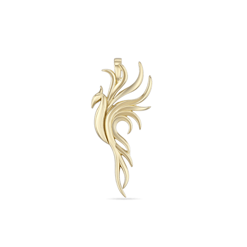 The Phoenix Pendant Catherine Best 9ct Yellow Gold Pendant 