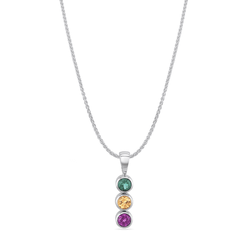 Primrose Pendant Catherine Best Dev Pendant on an 18