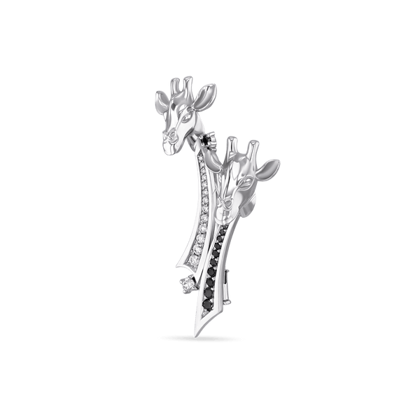 "Twiga" Giraffe Brooch Catherine Best 