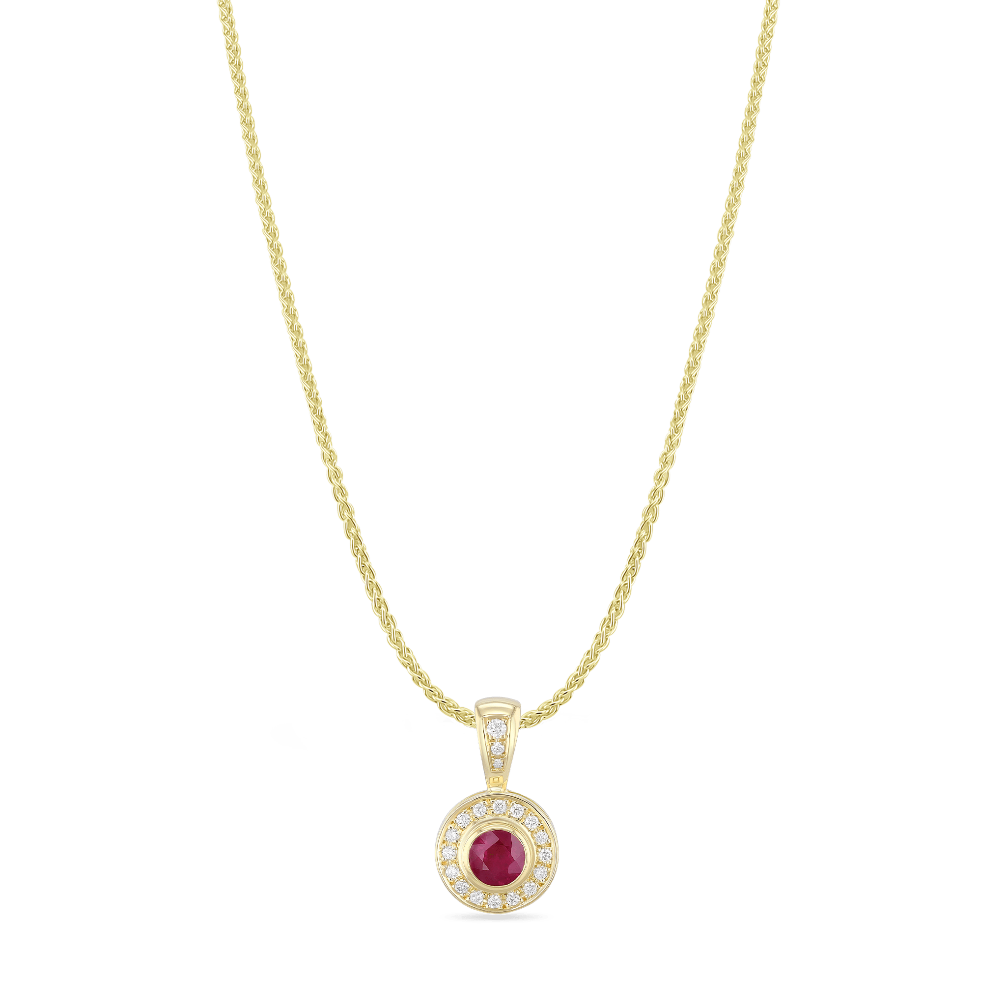 Ruby Wishing Well Pendant Catherine Best Dev Pendant 