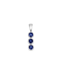 Primrose in Sapphire Catherine Best Blue Sapphires 18ctw Pendant 