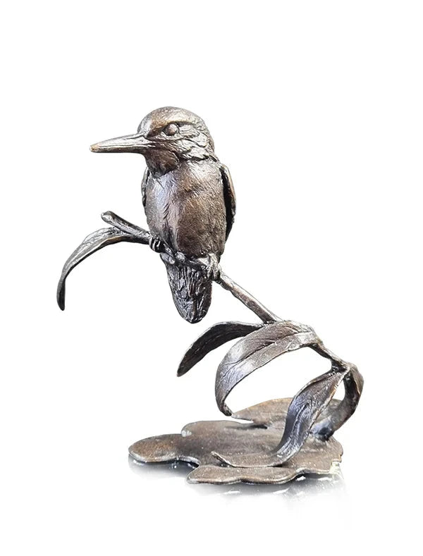 Richard Cooper Small Kingfisher Bronze Sculpture Catherine Best Dev 