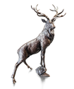 Richard Cooper Highland Wilderness Bronze Sculpture