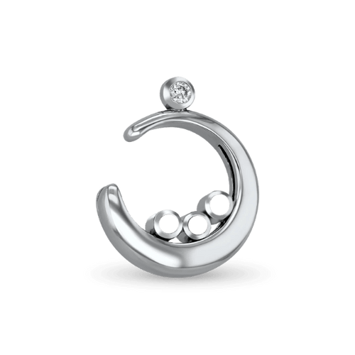 Cradle of Love Pendant - Platinum - Without Chain Catherine Best 