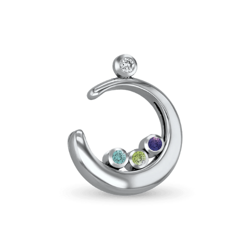 Cradle of Love Pendant - Silver - With Chain Catherine Best 