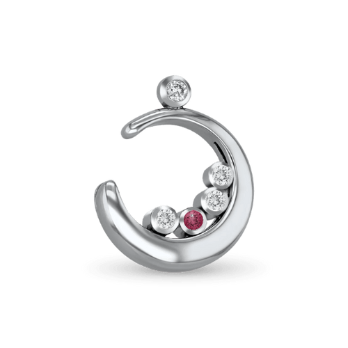 Cradle of Love Pendant - Silver - With Chain Catherine Best 