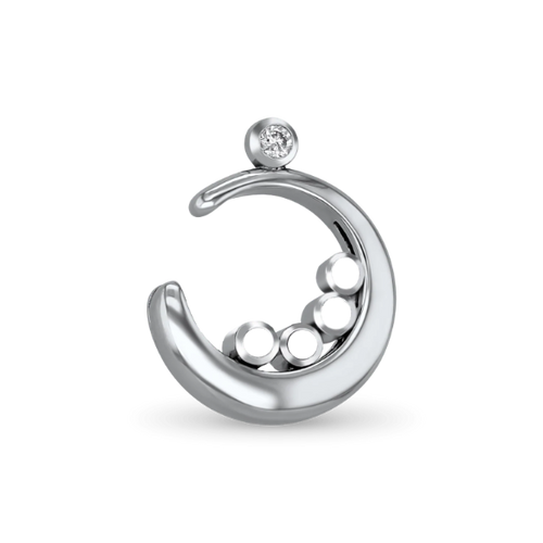Cradle of Love Pendant - Silver - With Chain
