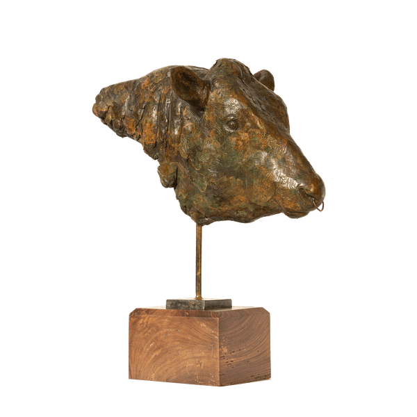 Bull's Head Sculpture Catherine Best Dev 