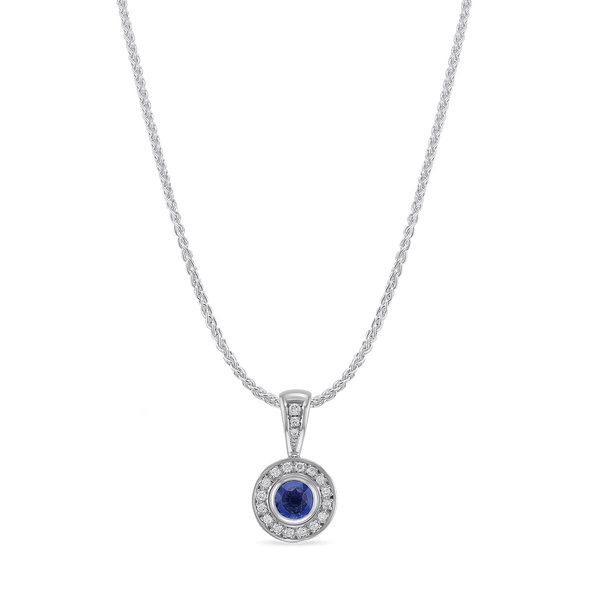 Sapphire Wishing Well Pendant Catherine Best Dev 