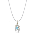 Sea Whisper Catherine Best Pendant with 18