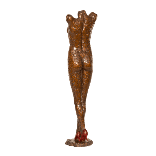 Red Shoes Sculpture Catherine Best Dev 