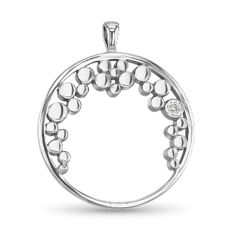 Bubbles Pendant - Silver - Without Chain