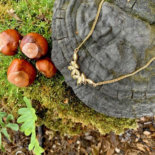 Autumn Necklace in Silver or 9ct Gold Catherine Best Dev 