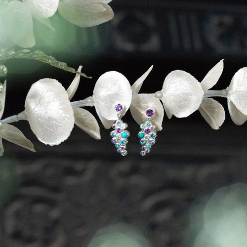 Jelly Tots Silver Earrings Catherine Best 