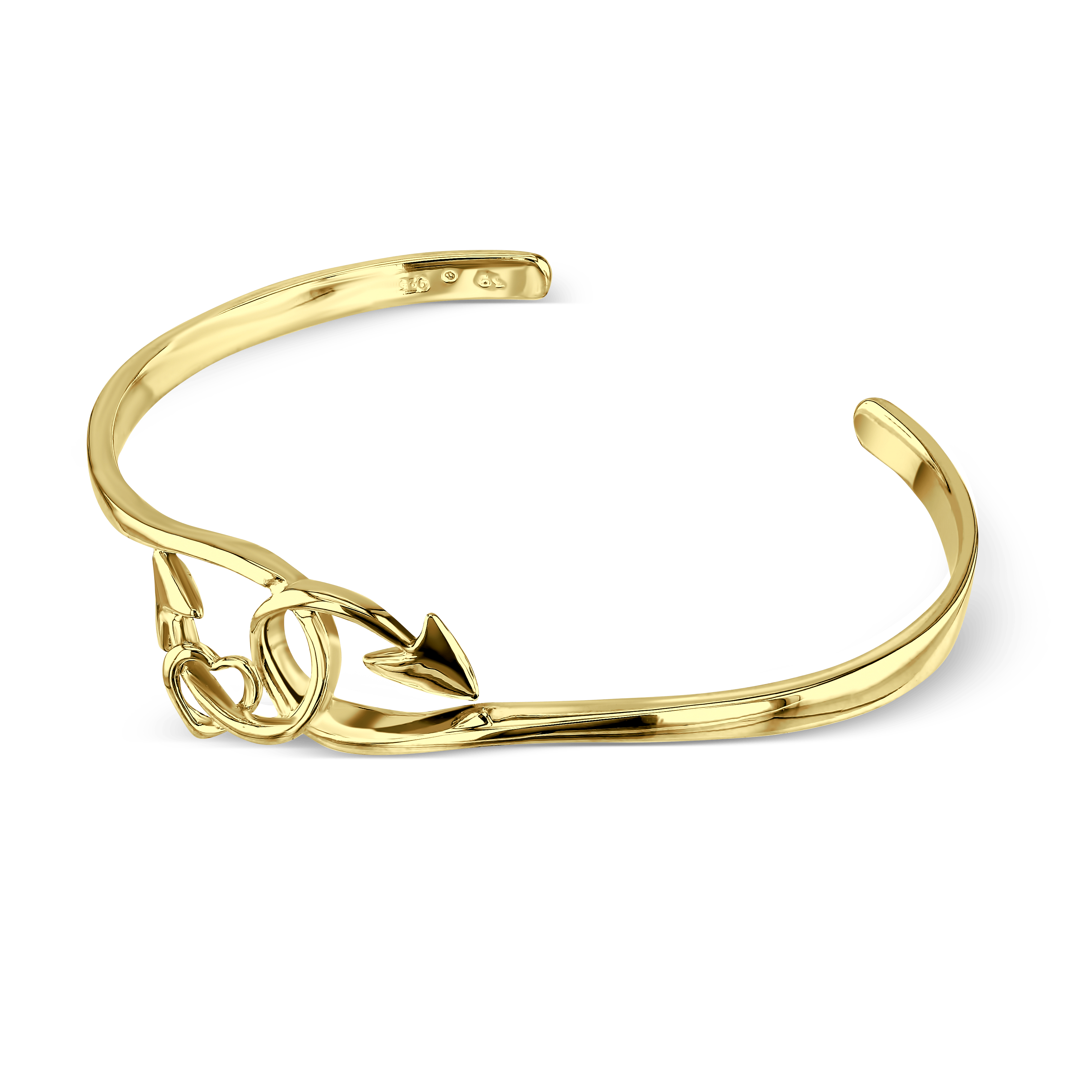 Hooked On You Bangle Catherine Best Dev Silver 