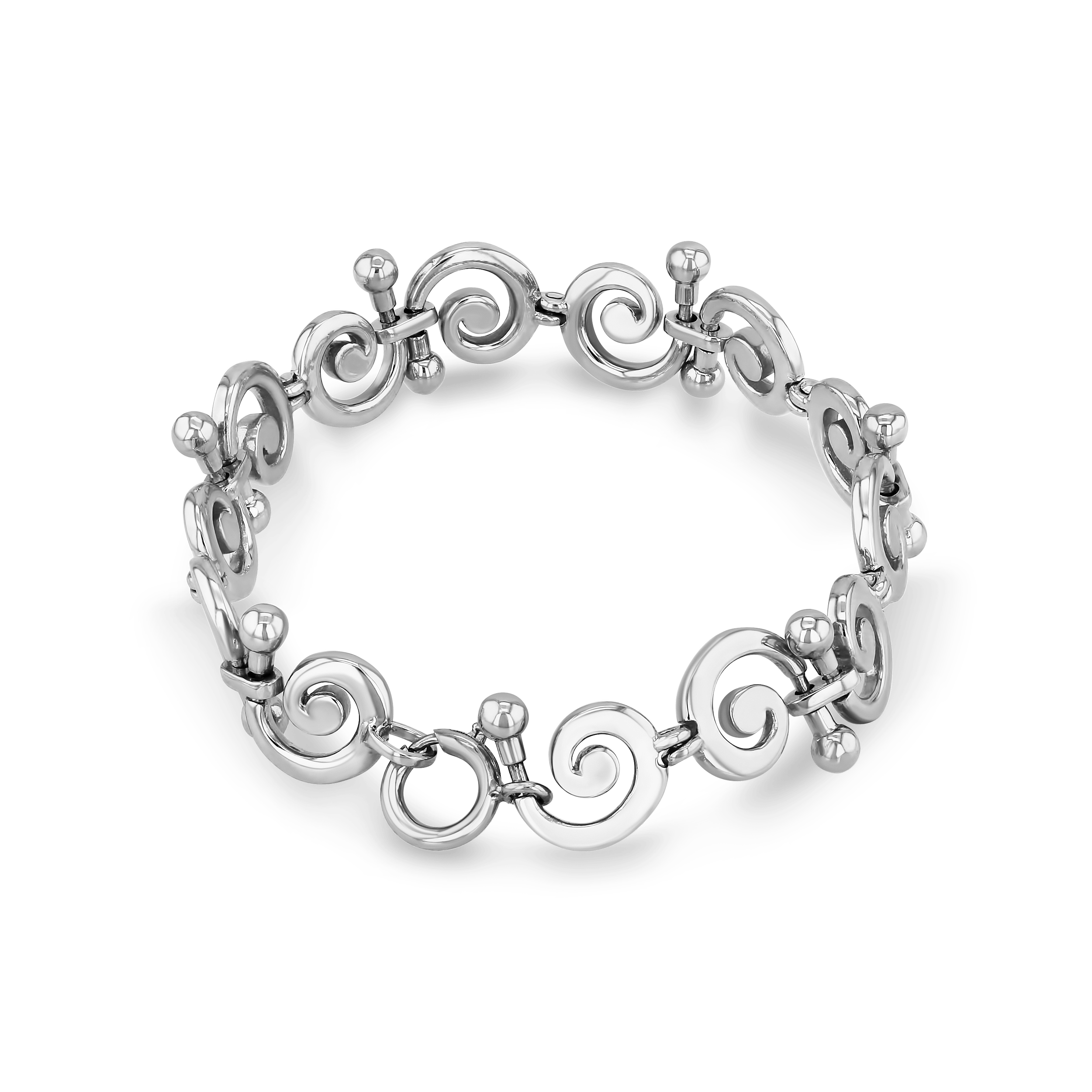 Waves Bracelet Catherine Best Dev Silver 