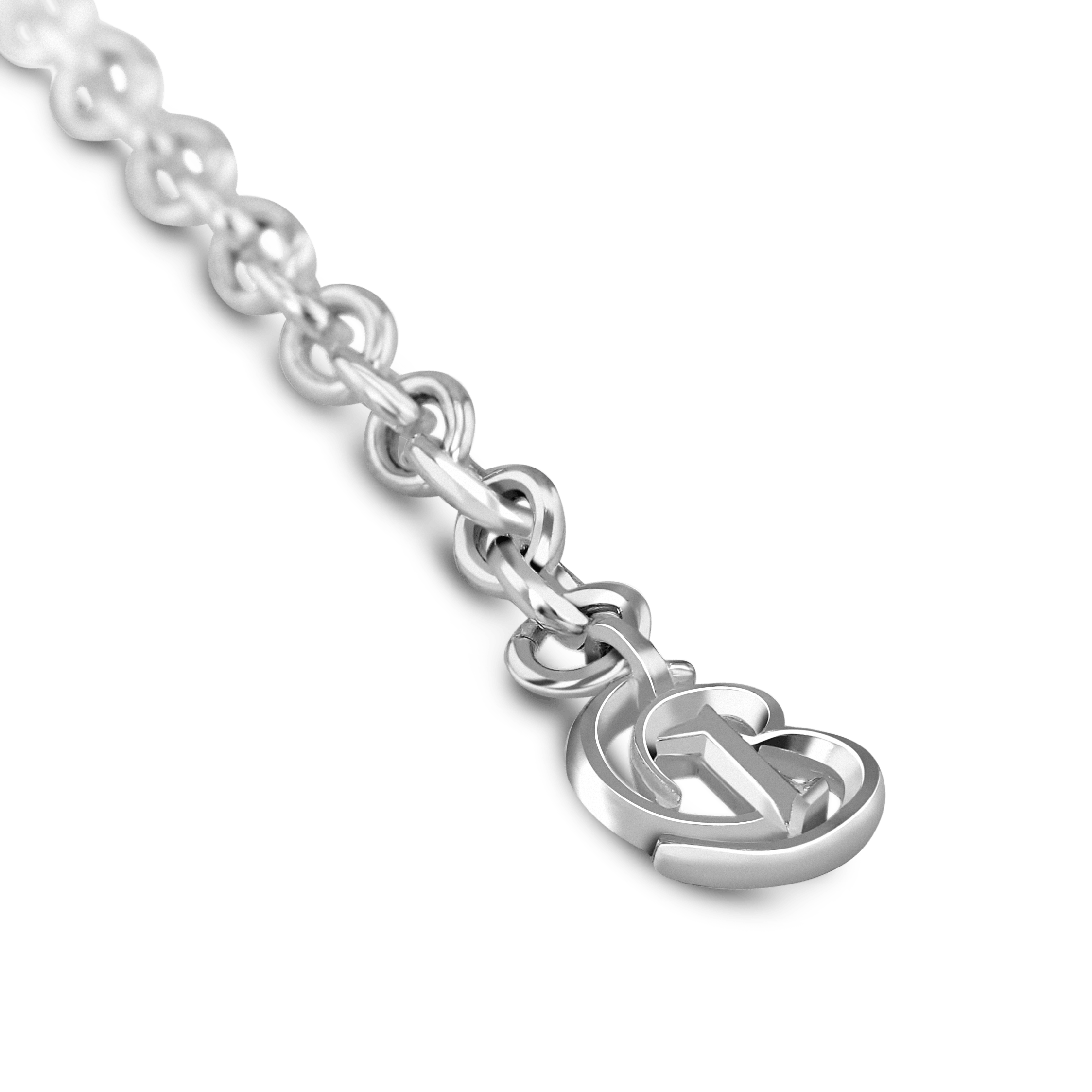 CB Charm Bracelet Catherine Best Dev 9ct Yellow Gold With CB Charm only 