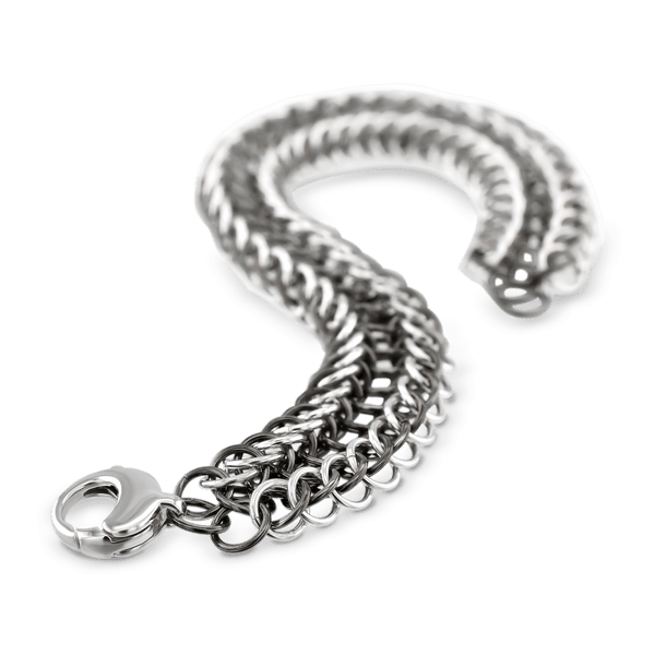 Lockdown II Silver Alligator Bracelet Catherine Best Dev 