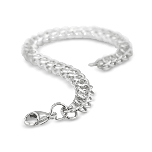 Lockdown II Silver Alligator Bracelet Catherine Best Dev 