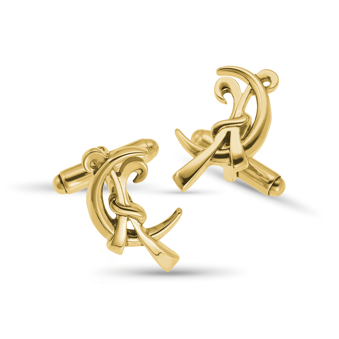 Pisces Moon-sign Cufflinks Catherine Best Dev Silver 