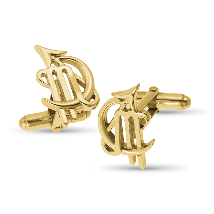 Scorpio Moon-sign Cufflinks Catherine Best Dev 9ct Yellow Gold 