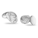 Ormer Cufflinks Catherine Best Dev Silver 