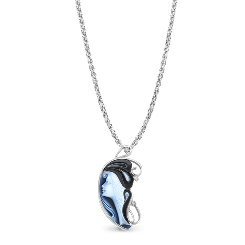 Martha Pendant Catherine Best Dev Pendant on a 18