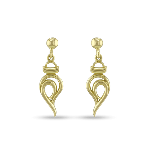 Petit Port Earrings Catherine Best Dev 9ct Yellow Gold 