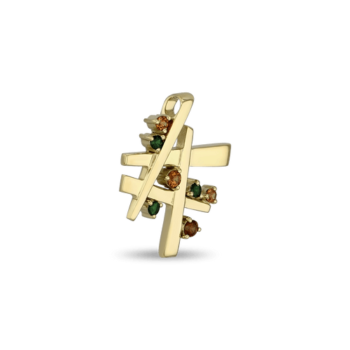 Nought and Crosses Pendant Catherine Best Dev Pendant 