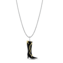 Stepping Out Pendant Catherine Best Dev Pendant on a 18 chain 