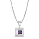 Amore Mio Pendant Catherine Best Dev Sapphire (Purple) Pendant on a 18