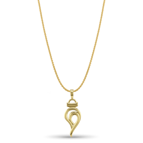 Petit Port Smaller Pendant Catherine Best Dev 9ct Yellow Gold Pendant on a 18 chain 