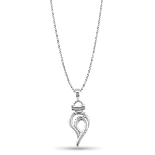 Petit Port Smaller Pendant Catherine Best Dev Silver Pendant on a 18 chain 