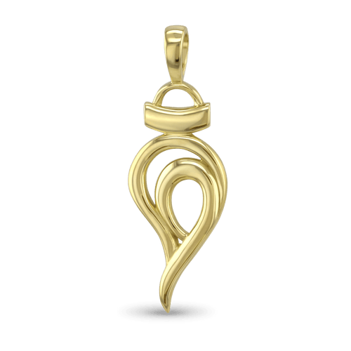 Petit Port Larger Pendant Catherine Best Dev 9ct Yellow Gold Pendant 